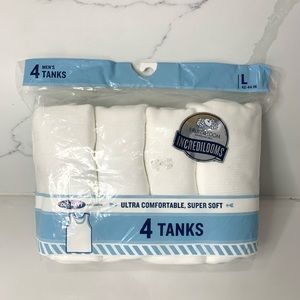 Old Navy white tanks